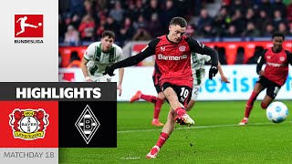 Leverkusen And Wirtz On Fire!| Bayer 04 Leverkusen — Borussia M’gladbach 3-1 | Highlights | MD 18