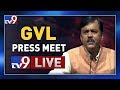 GVL Narasimha Rao Press Meet- Vijayawada