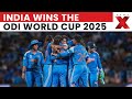 India Wins ODI World Cup 2025: India Celebrates as Women Wins the ODI WC 2025 | NewsX