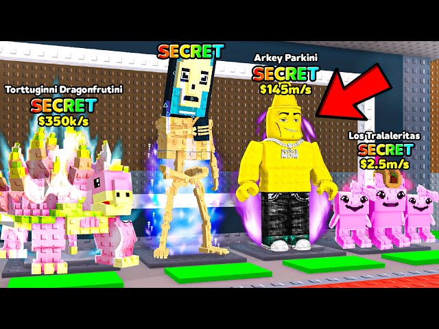 Unlocking EVERY 0.01% Lucky Block SECRET in Steal A Brainrot