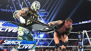 Rey Mysterio attacks Randy Orton with a chair: SmackDown LIVE, Dec. 11, 2018