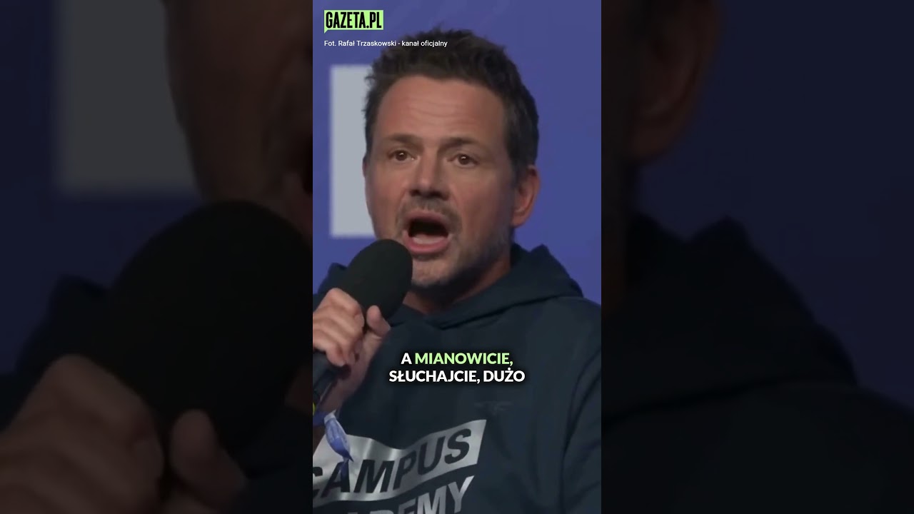 Młodzi zapytali Trzaskowskiego, co czuł po przegranej w wyborach