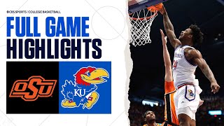 Oklahoma State vs No. 23 Kansas | FULL GAME HIGHLIGHTS