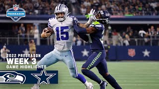 Seattle Seahawks vs. Dallas Cowboys - Highlights | 2022 Preseason Week 3