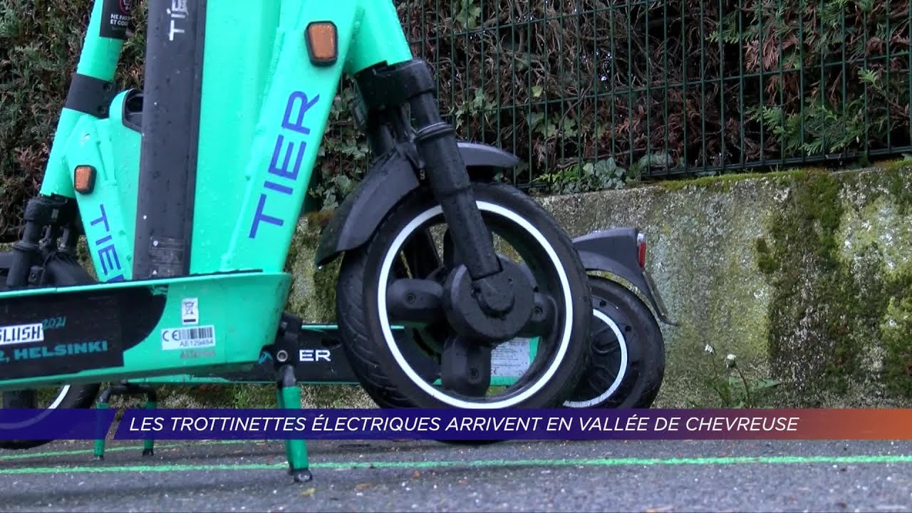 Yvelines | Les trottinettes électriques arrivent en Vallée de Chevreuse