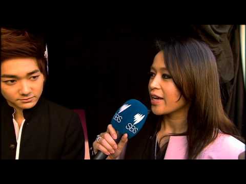 Jamaica dela Cruz from SBS PopAsia interviews Kpop Group Nu'est in Sydney August 24th