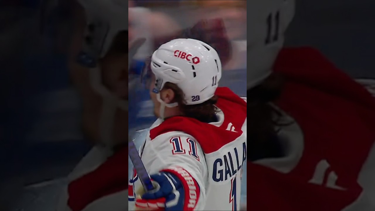MODE SÉRIES ACTIVÉ POUR BRENDAN GALLAGHER! 🚨#GoHabsGo c. #GoBolts