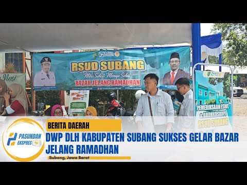 DWP DLH Kabupaten Subang Sukses Gelar Bazar Jelang Ramadhan