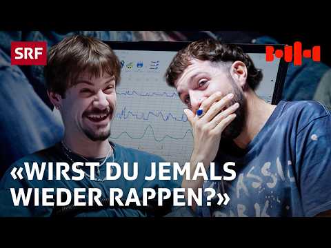 OG Florin & Melodiesinfonie im Lügendetektor 🔍: Schwertkampf, Kiffen & Rap-Comeback | Bounce | SRF