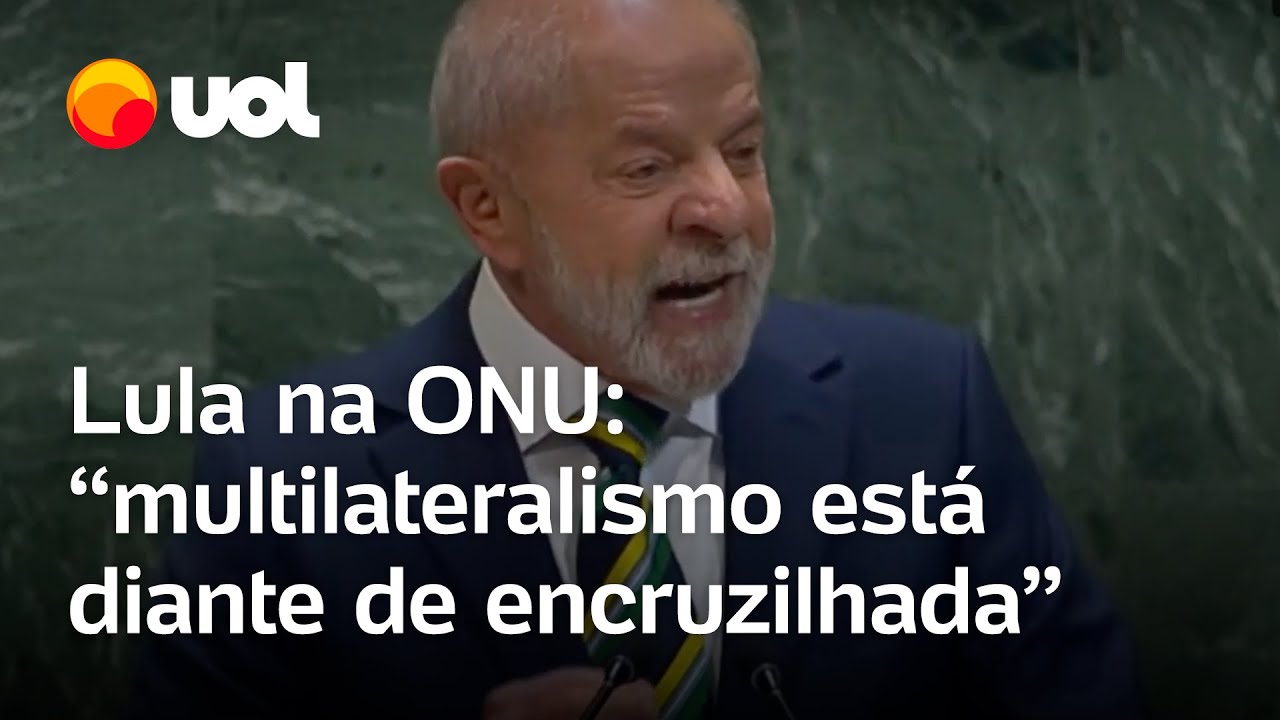 Lula denuncia perda de poder da ONU e diz que multilateralismo está diante de encruzilhada