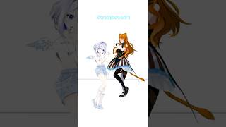 天音かなた さんと きゅーぴっど。踊ってみた！ #天音かなた #きゅーぴっど。 #vtuber #shorts