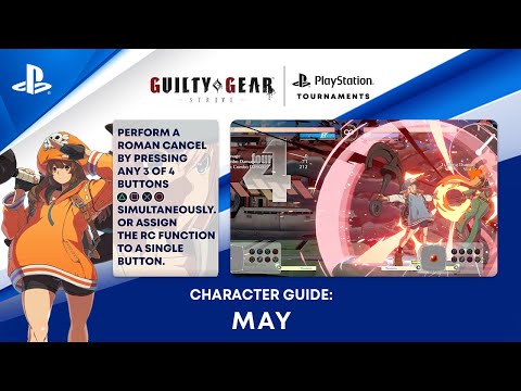 Guilty Gear -Strive- Beginner's Guide - How to Play May | PS CC