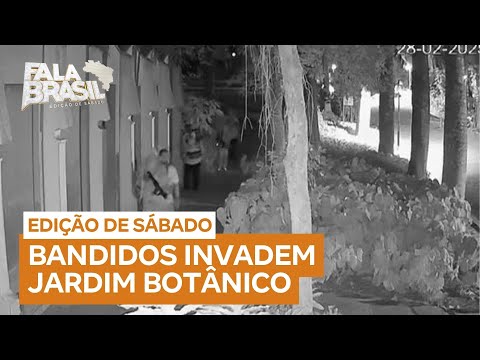 Criminosos fortemente armados rendem vigias e invadem parque no Jardim Botânico do Rio