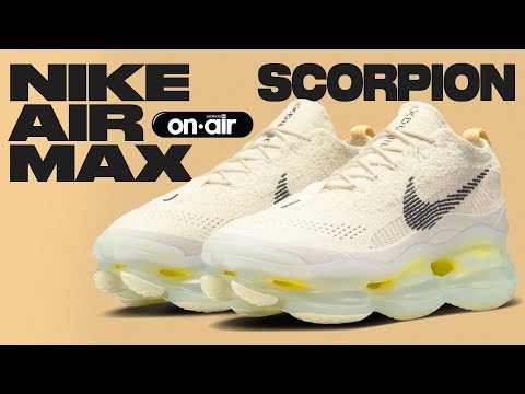 O AIR MAX DO ESCORPIÃO - UNBOXING+REVIEW Nike Air Max Scorpion
