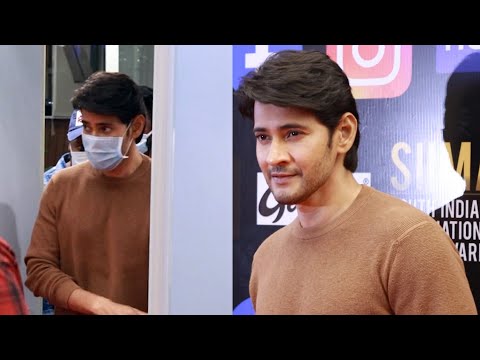 Mahesh Babu exclusive visuals at SIIMA Awards event 2021 Mahesh Babu exclusive visuals at SIIMA Awards event 2021