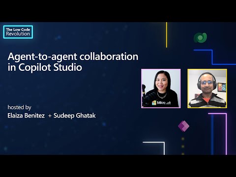 Agent-to-agent collaboration in Copilot Studio