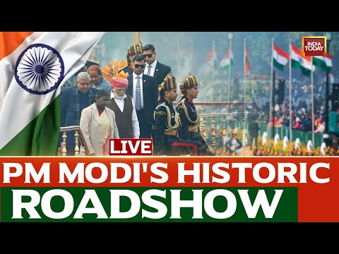 LIVE: PM Modi's Vibrant Road Show On Republic Day 2025 | PM Modi At Kartavya Path |  India Today
