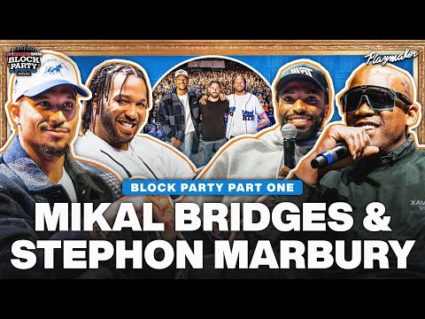 Mikal Bridges, Jalen & Josh Talk “Psycho” Knicks 24-25 Season, Share Wild Off-Season Stories Live