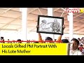 Locals Gifted PM Portrait With His Late Mother | Special Gift To Modi On Mothers Day | NewsX