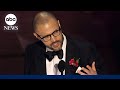 Oscars 2024: American Fiction writer Cord Jefferson accepts award for Best Adapted Screenplay