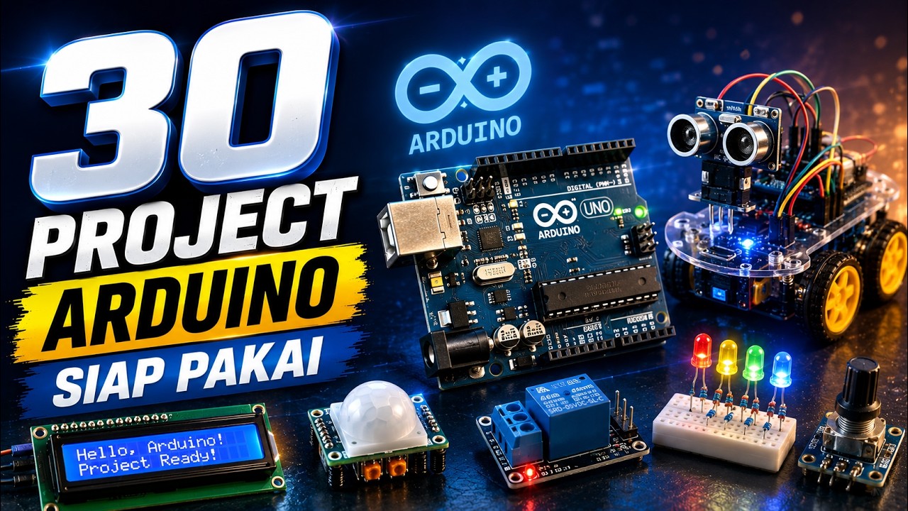 30 Project Arduino Siap Pakai