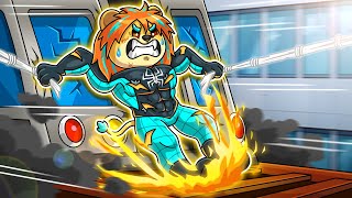 ムキムキマッチョになって電車を止めてみた結果...！？【 ロブロックス Roblox 】