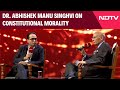 Lexposium 2025 | Dr. Abhishek Manu Singhvi On Constitutional Morality, Future Of Indian Democracy