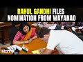 Rahul Gandhi Nomination Wayanad | Rahul Gandhi Files Nomination Papers From Keralas Wayanad
