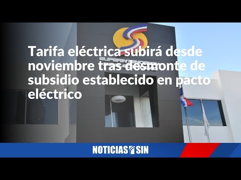 Subirán tarifa eléctrica desde noviembre