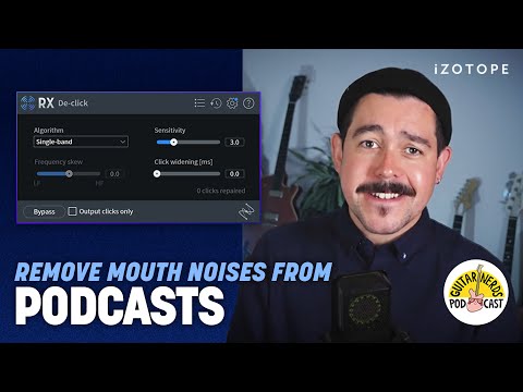 How to Remove Mouth Noises from Podcasts