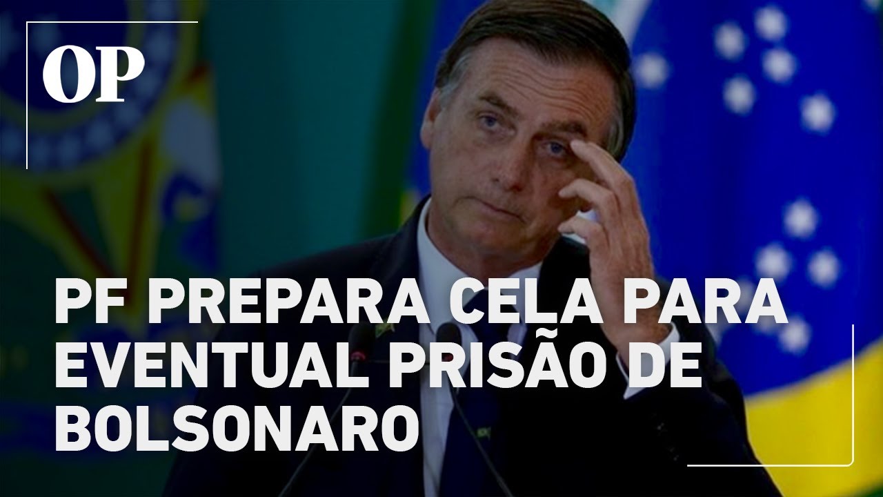 PF prepara cela especial para eventual prisão em regime fechado de Bolsonaro