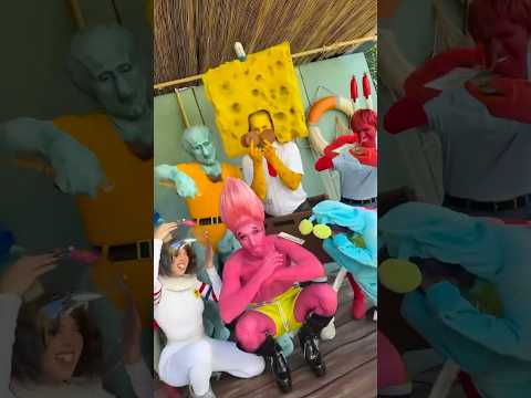 SPONGEBOB COSPLAY w/ @smosh