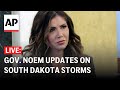 LIVE: Governor Kristi Noem updates on storms and flooding across South Dakota
