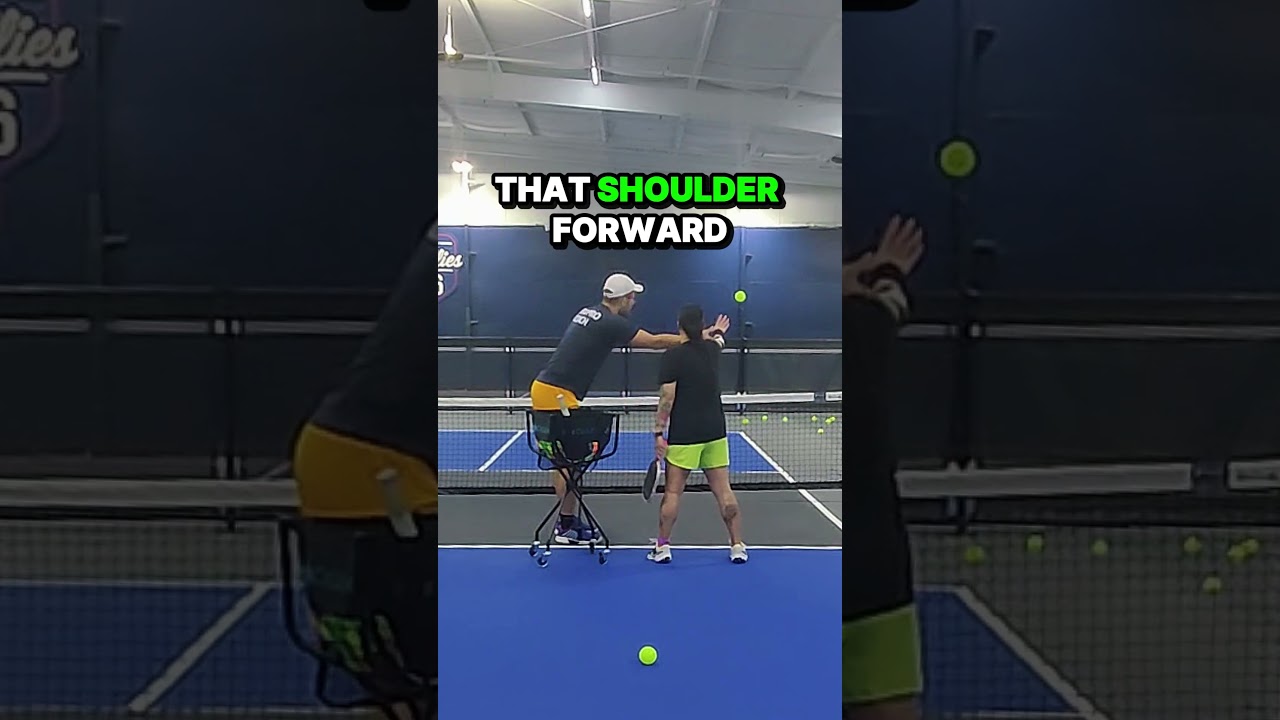 Pickleball Dinks are Underhand Tosses!