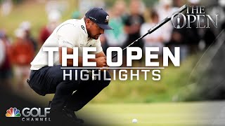 Highlights: Bryson DeChambeau solid again in The Open Round 3 with 68 | Golf Channel