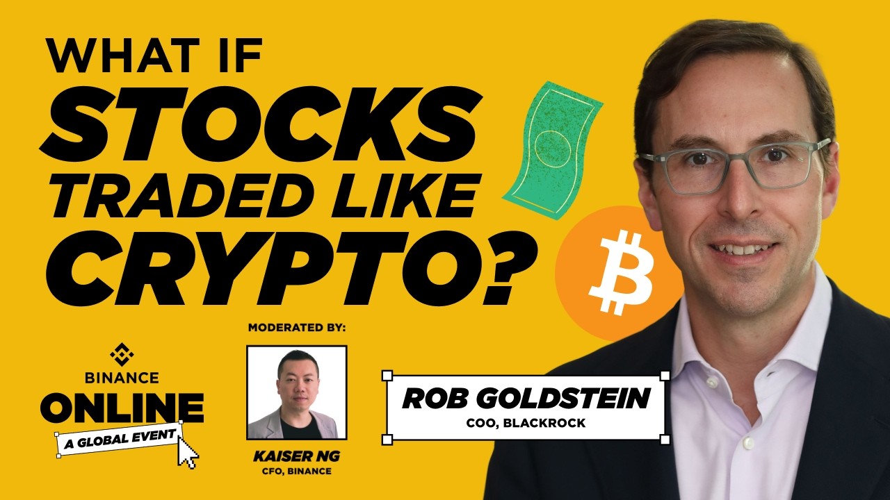 What If Stocks Were 24/7? BlackRock COO Rob Goldstein on Digital Rails