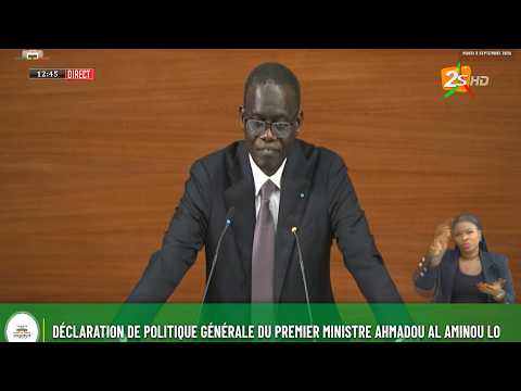 Accord avec le FMI, dette et subventions : Les explications du PM Al Aminou Lô à l'assemblée