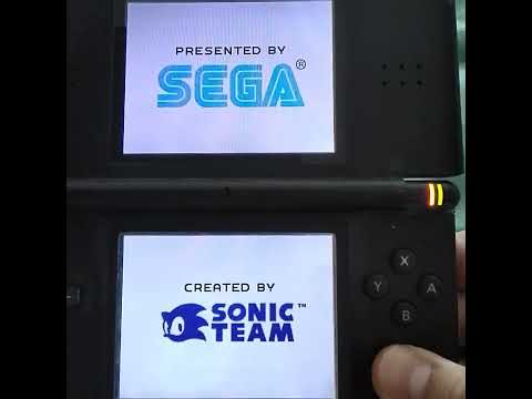 Opening to Sonic Rush Adventure 2007 DS Game