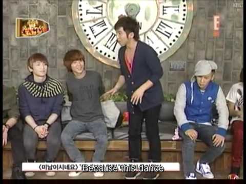 SHINee Key dance in Maknae rebellion (Eng sub)