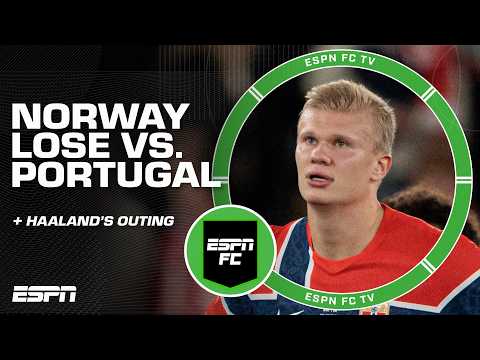 'Haaland should've had a hat trick!' 😯 - Steve Nicol on Norway's loss against Portugal | ESPN FC