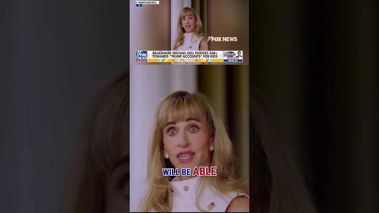 BILLIONAIRES throw their support behind 'Trump accounts' to jumpstart savings #shorts #foxnews