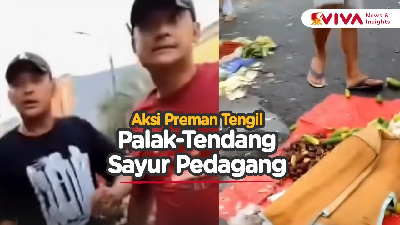 Nasib Preman yang Maksa Minta Uang hingga Tendang Dagangan