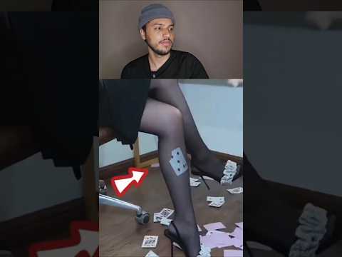 Atravessou a barreira do impossível! 🃏🧵