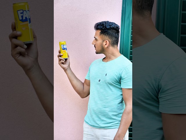 Fanta dice cosa stai guardando? Aprimi e bevimi 🥤 #ironia #risate #viraleshorts #fahadafzal