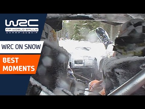 Most memorable WRC MOMENTS on snow!