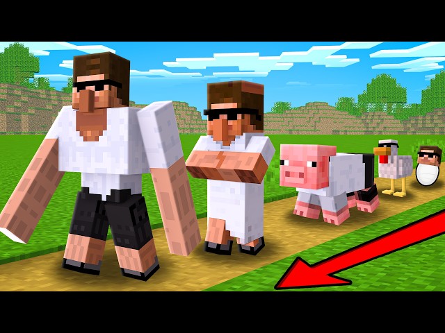 Upgrading from Noob to Strongest Mob in Minecraft..
