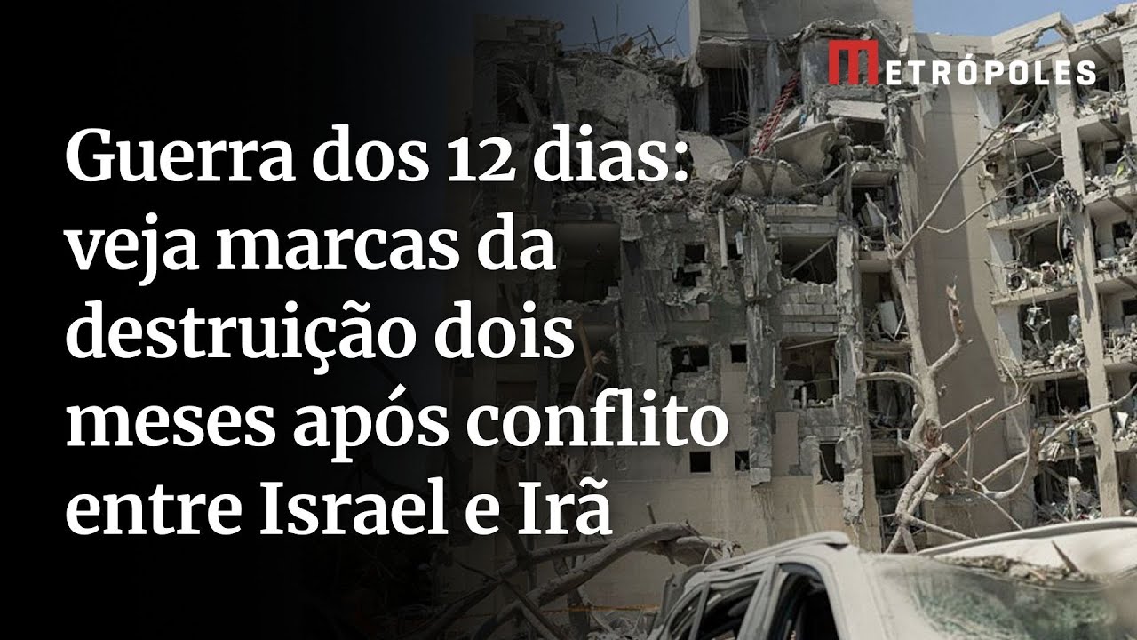 Guerra dos 12 dias: veja marcas da destruição dois meses após conflito entre Israel e Irã