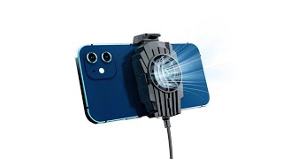 TaffGO Smartphone Cooling Fan Kipas Pendingin Radiator Heat Sink - G6 - Black - 1