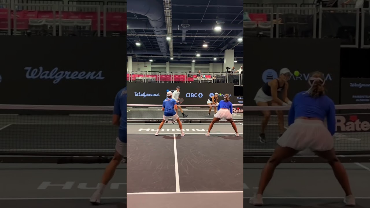 Hurricane Tyra Black and Hayden Patriquin are an amazing pickleball pairing 💥