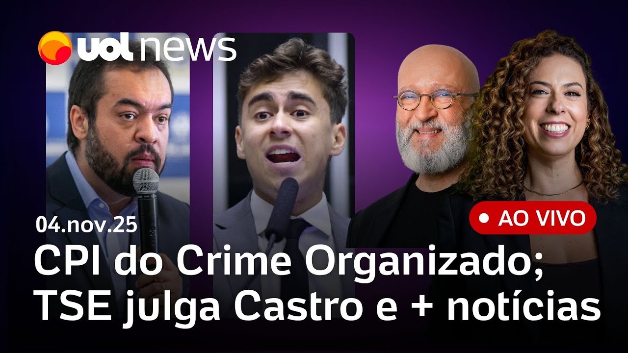 CPI do Crime Organizado; operação contra CV; TSE julga cassação de Castro; eleição em NY e mais